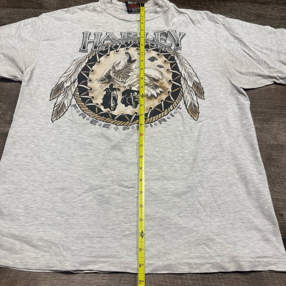 Harley Davidson Dream Catcher Wilmington Delaware Graphic Tee Size Large - Picture 4 of 6